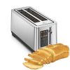 Home 4-Slice Toaster with LED Display for Kitchen Countertop