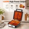Non-Stick Plate Cool Touch Handle Waffle Maker for Home Kitchen Breakfast