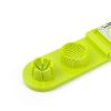 Boiled Egg Slicer Stainless Steel Double Head Egg Slicer Cutter Egg Slicer and Cutter for Egg Ham Mushrooms Banana Kitchen Gadget Tool