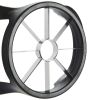 8-Wedge Stainless Steel Apple Slicer and Corer, Black